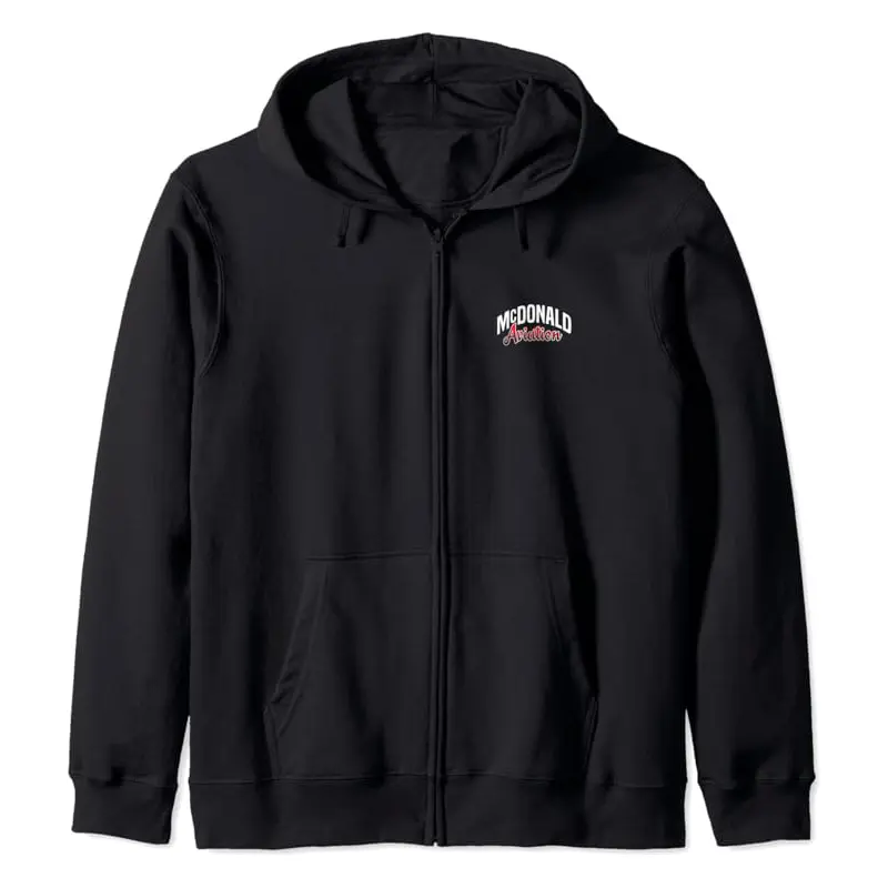 McDonald Aviation Zip Hoodie